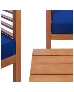 Safavieh Alda 4pc Outdoor Set With Accent Pillows Home -Safavieh Sales Store 3070483677 RLLD 3