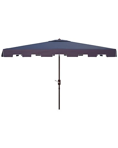Safavieh Zimmerman 6.5 X 10 Ft Rect Market Umbrella Home 3 Safavieh Zimmerman 6.5 X 10 Ft Rect Market Umbrella Home