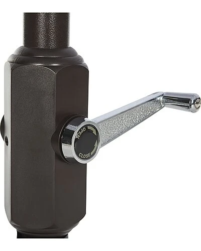 Safavieh Zimmerman 6.5 X 10 Ft Rect Market Umbrella Home 5 Safavieh Zimmerman 6.5 X 10 Ft Rect Market Umbrella Home - Image 3