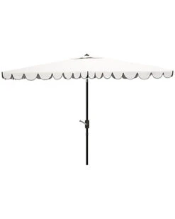 Safavieh Venice 6.5 X 10 Ft Rect Crank Umbrella Home