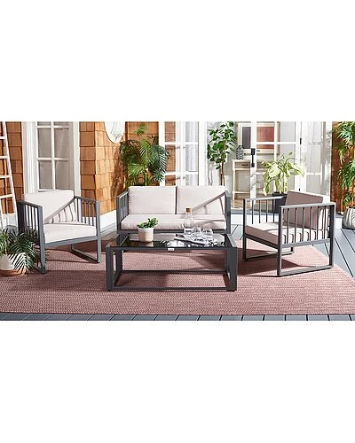 Safavieh Holyoke 4pc Living Set Home 4 Safavieh Holyoke 4pc Living Set Home - Image 2