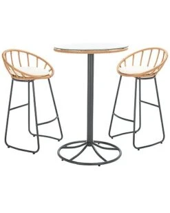 Safavieh Lersa Outdoor 3pc Lounger Set Home