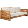 Guadeloupe Outdoor Teak 3-Seat Sofa Home -Safavieh Sales Store 3070518616 RLLD 1