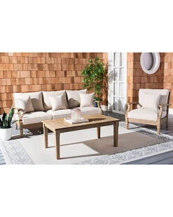 Martinique Wood Patio Sofa Home 10 Martinique Wood Patio Sofa Home -Safavieh Sales Store 3070518619 RLLD 4