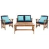 Safavieh Fontana 4pc Outdoor Set Home