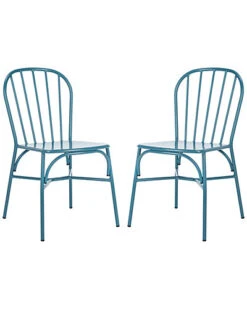 Safavieh Everleigh Outdoor Stackable Side Chair Home