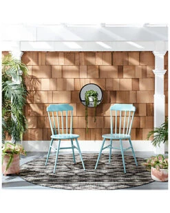 Safavieh Broderick Outdoor Stackable Side Chair Home -Safavieh Sales Store 3070616277 RLLD 2