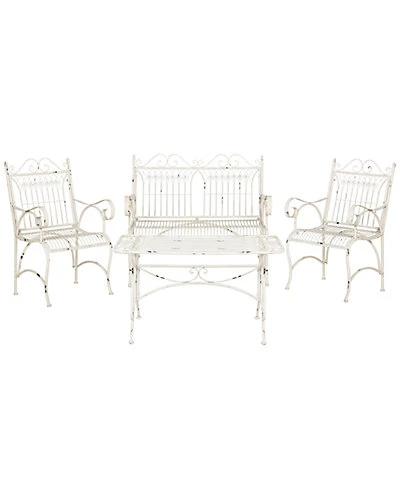 Safavieh Leah Outdoor 4pc Set Home 3 Safavieh Leah Outdoor 4pc Set Home