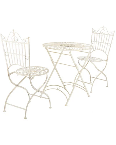Safavieh Belen Outdoor Bistro Set Home 4 Safavieh Belen Outdoor Bistro Set Home - Image 2