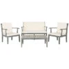 Safavieh Montclair 4pc Outdoor Living Set Home -Safavieh Sales Store 3070616304 RLLD 1
