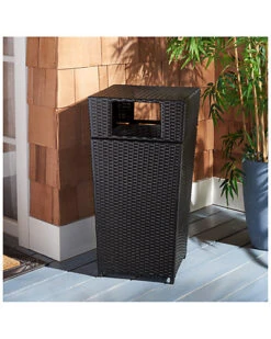 Safavieh Mazeli Outdoor Trash Bin Home 7 Safavieh Mazeli Outdoor Trash Bin Home -Safavieh Sales Store 3070616355 RLLD 3