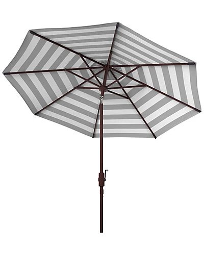 Safavieh Iris Fashion Line 11Ft Round Umbrella Home 4 Safavieh Iris Fashion Line 11Ft Round Umbrella Home - Image 2