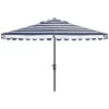 Safavieh Vienna 11Ft Round Crank Umbrella Home