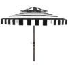 Safavieh Elsa Fashion Line 9Ft Double Top Umbrella Home