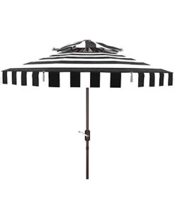 Safavieh Elsa Fashion Line 9Ft Double Top Umbrella Home