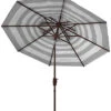 Safavieh Iris Fashion Line 9Ft Double Top Umbrella Home -Safavieh Sales Store 3070616382 RLLD 1