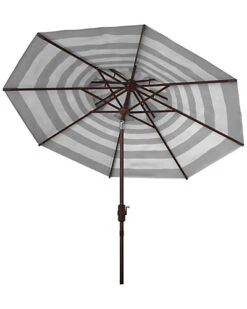 Safavieh Iris Fashion Line 9Ft Double Top Umbrella Home