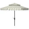 Safavieh Elegant Valance 9Ft Double Top Umbrella Home -Safavieh Sales Store 3070616386 RLLD 1