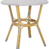 Safavieh Sidford Outdoor Rattan Bistro Table Home
