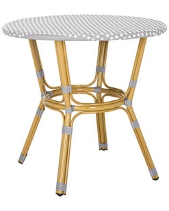 Safavieh Sidford Outdoor Rattan Bistro Table Home