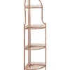 Safavieh Abarrane Wrought Iron 4 Tier Outdoor Corner Shelf Home -Safavieh Sales Store 3070656462 RLLD 1