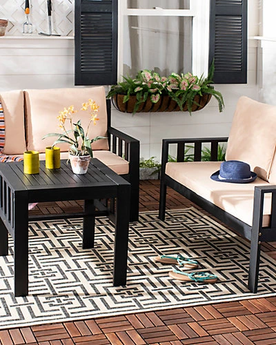 Safavieh Lardner Outdoor Corner Modular Home 4 Safavieh Lardner Outdoor Corner Modular Home - Image 2