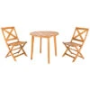 Safavieh Bruna Outdoor 3pc Bistro Set Home