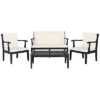 Safavieh Bradbury 4Pc Outdoor Living Set Home -Safavieh Sales Store 3070656488 RLLD 1