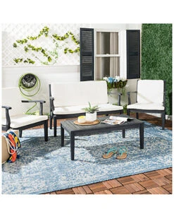Safavieh Fresno 4Pc Outdoor Living Set Home 6 Safavieh Fresno 4Pc Outdoor Living Set Home -Safavieh Sales Store 3070656489 RLLD 2