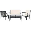 Safavieh Del Mar 4pc Outdoor Set Home -Safavieh Sales Store 3070656493 RLLD 1