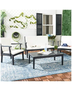 Safavieh Del Mar 4pc Outdoor Set Home -Safavieh Sales Store 3070656493 RLLD 3