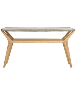 Safavieh Babette Indoor/Outdoor Modern Concrete 29.53in Console Home -Safavieh Sales Store 3070691775 RLLD 3