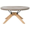 Safavieh Bryson Indoor/Outdoor Modern Concrete Round 14.57in Coffee Table Home