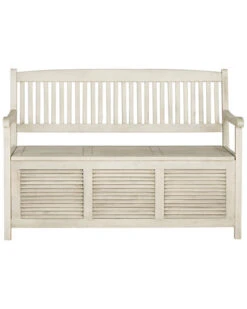 Safavieh Brisbane Outdoor Storage Bench Home