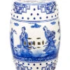 Safavieh Ocean Jewel Chinoiseries Garden Stool Home -Safavieh Sales Store 3070853173 RLLD 1