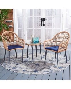 Safavieh Berlen Outdoor 3Pc Lounger Set Home 7 Safavieh Berlen Outdoor 3Pc Lounger Set Home -Safavieh Sales Store 3070863036 RLLD 3