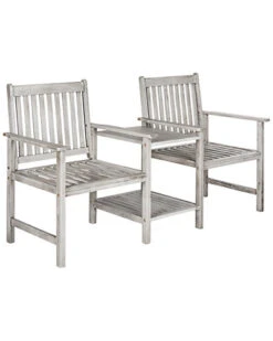 Safavieh Brea Outdoor Twin Seat Bench Home