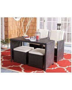 Safavieh Dranda Outdoor 5pc Dining Set Home -Safavieh Sales Store 3070931037 RLLD 3