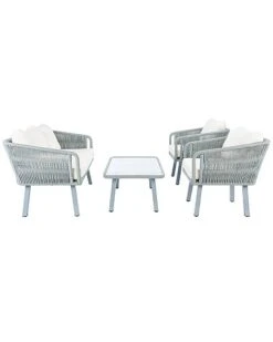 Safavieh Kerson Outdoor 4Pc Rope Living Set Home -Safavieh Sales Store 3070941569 RLLD 2